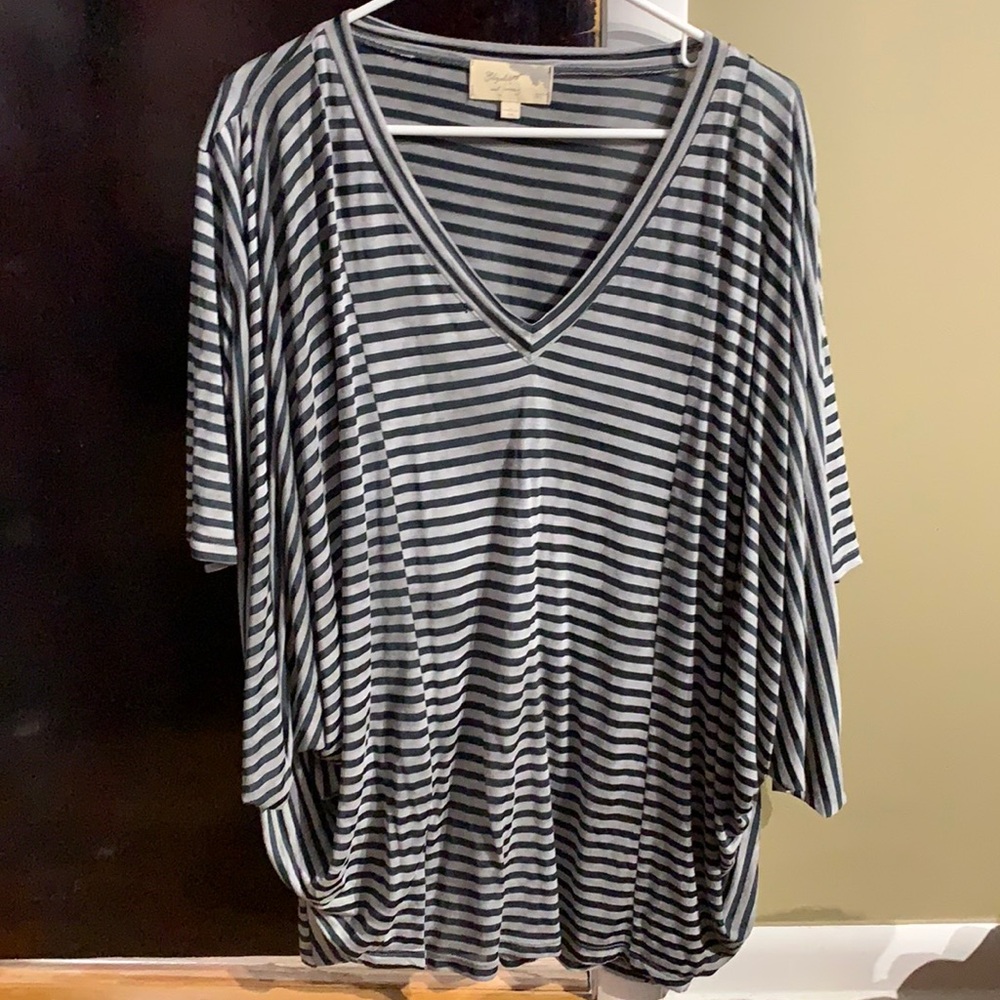 Dolman stripe top.